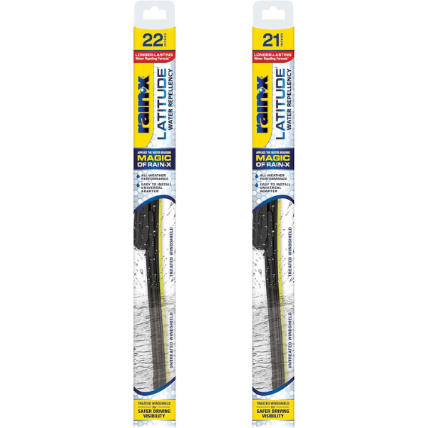 Rain-X 810236 Latitude 2-In-1 Water Repellent Wiper Blades