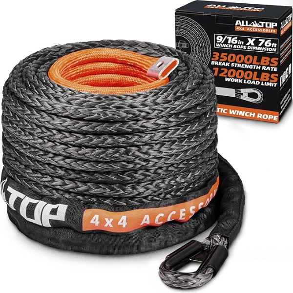 ALL-TOP Synthetic Winch Rope Cable