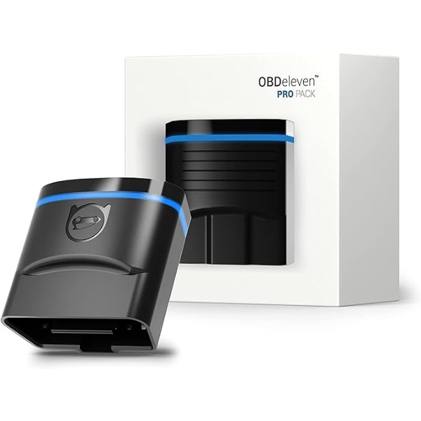 OBDeleven OBD2 Diagnostic Tool Scanner for Audi Seat Cupra Skoda Volkswagen BMW Mini Toyota (Android & iOS, Next Gen Device) (Pro Pack)