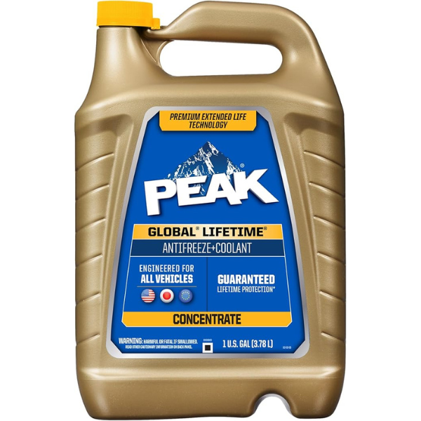 PEAK Global Lifetime Concentrate Antifreeze and Coolant