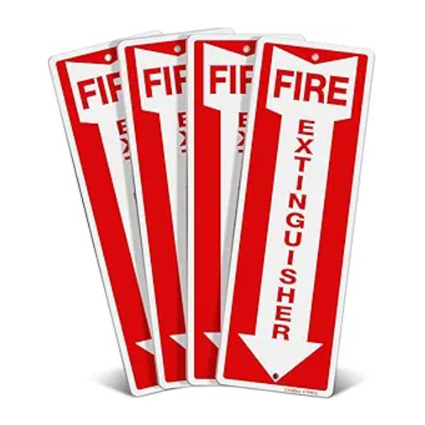 GicnKeuz Fire Extinguisher Sign