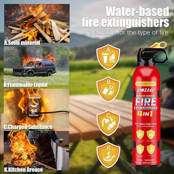 Portable Fire Spray With Bracket - Image 4